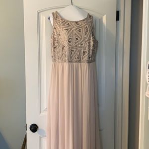 Adrianna Papell beaded gown